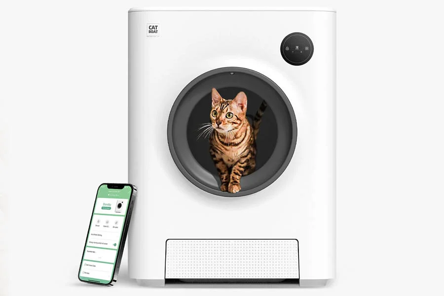 litter box with tray