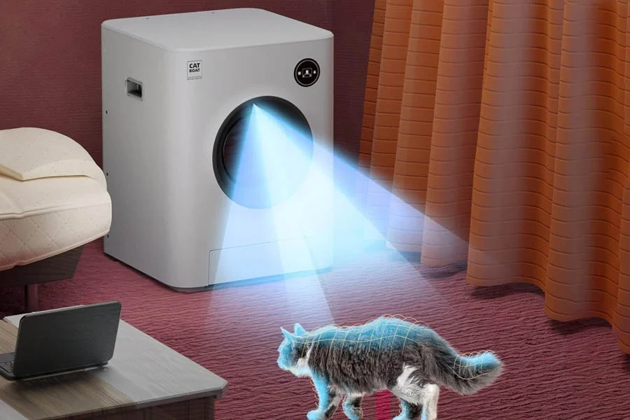 robot cat litter boxes